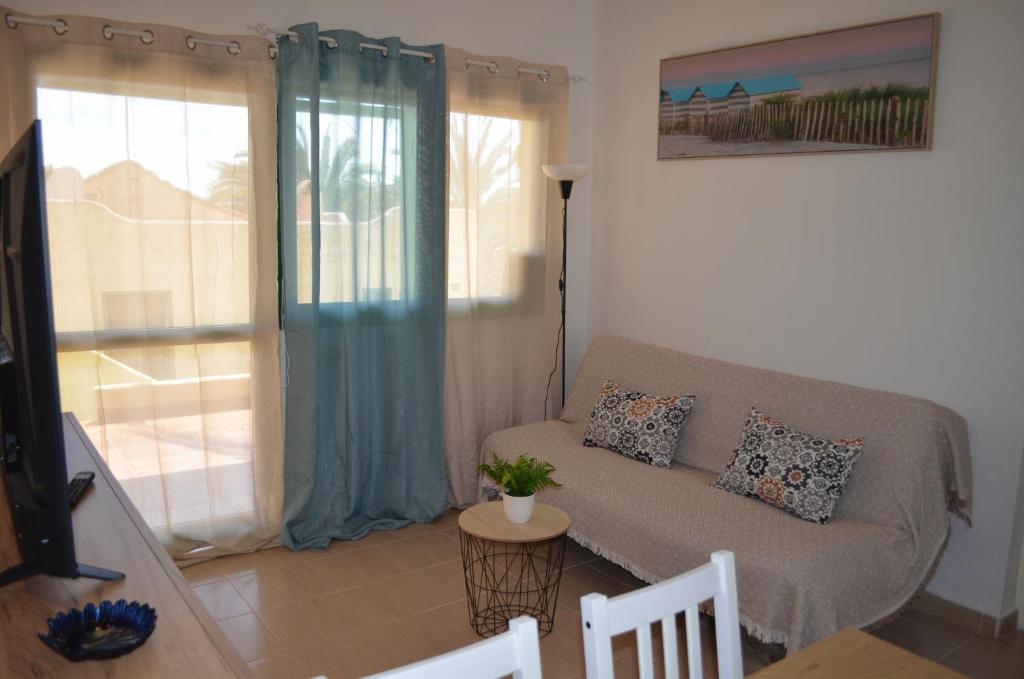 Χώρος καθιστικού στο Mirador de Sotavento Apartment 8226