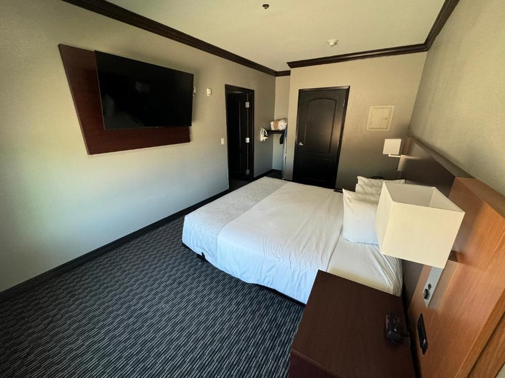 Postel nebo postele na pokoji v ubytování Hawthorn Suites by Wyndham Lubbock