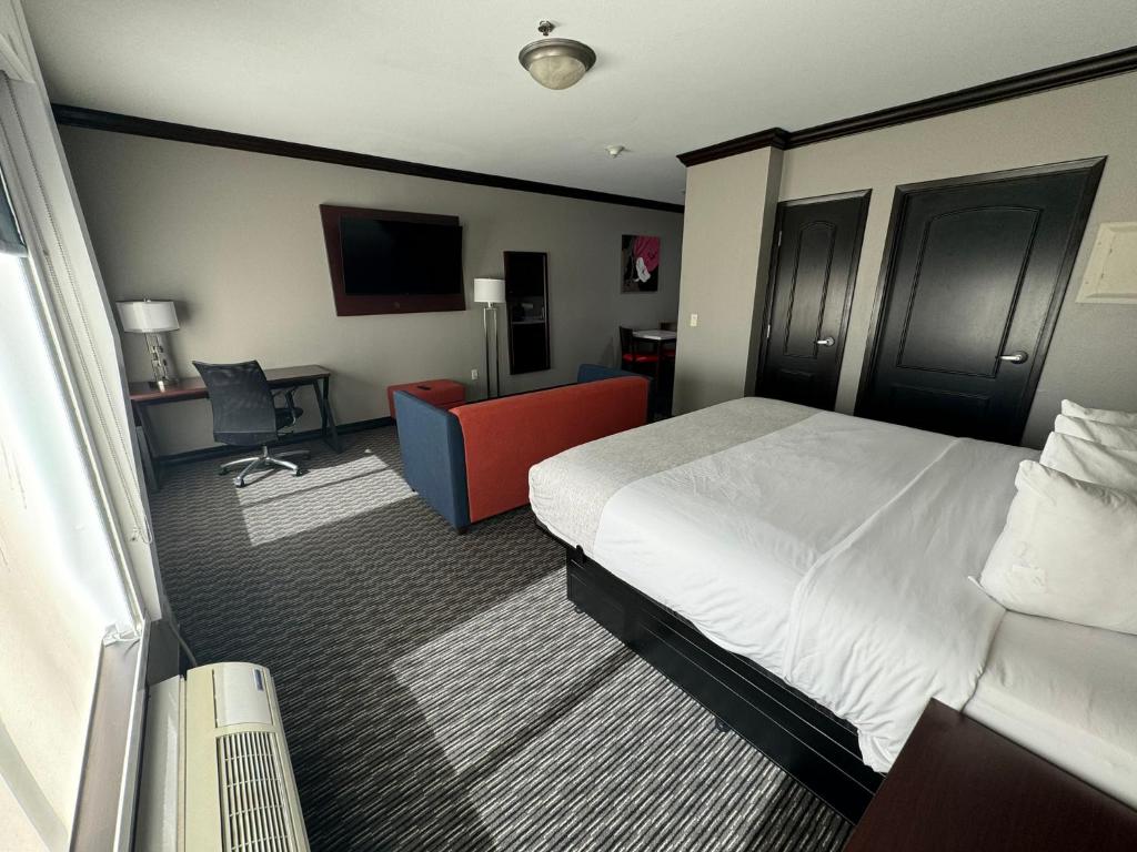 Postel nebo postele na pokoji v ubytování Hawthorn Suites by Wyndham Lubbock