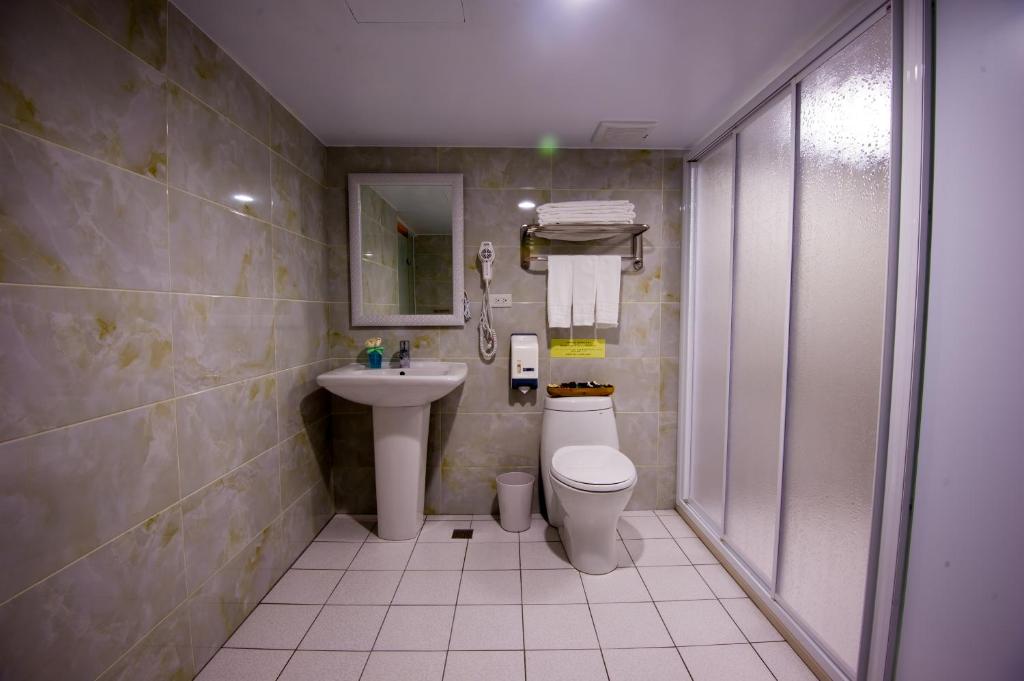 Koupelna v ubytování Hotel 6 - ZhongHua