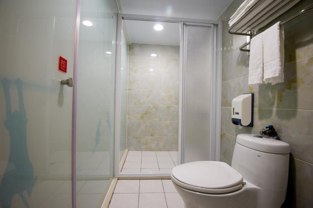 Koupelna v ubytování Hotel 6 - ZhongHua
