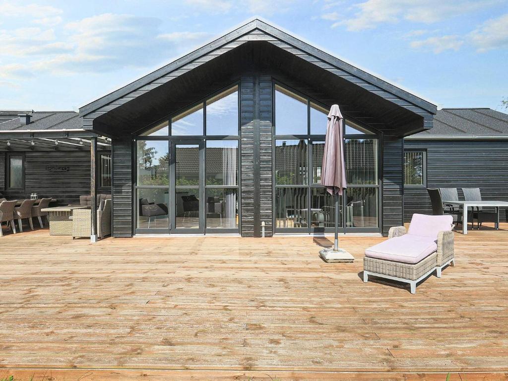 Patio nebo venkovní prostory v ubytování Holiday home Hals CIV
