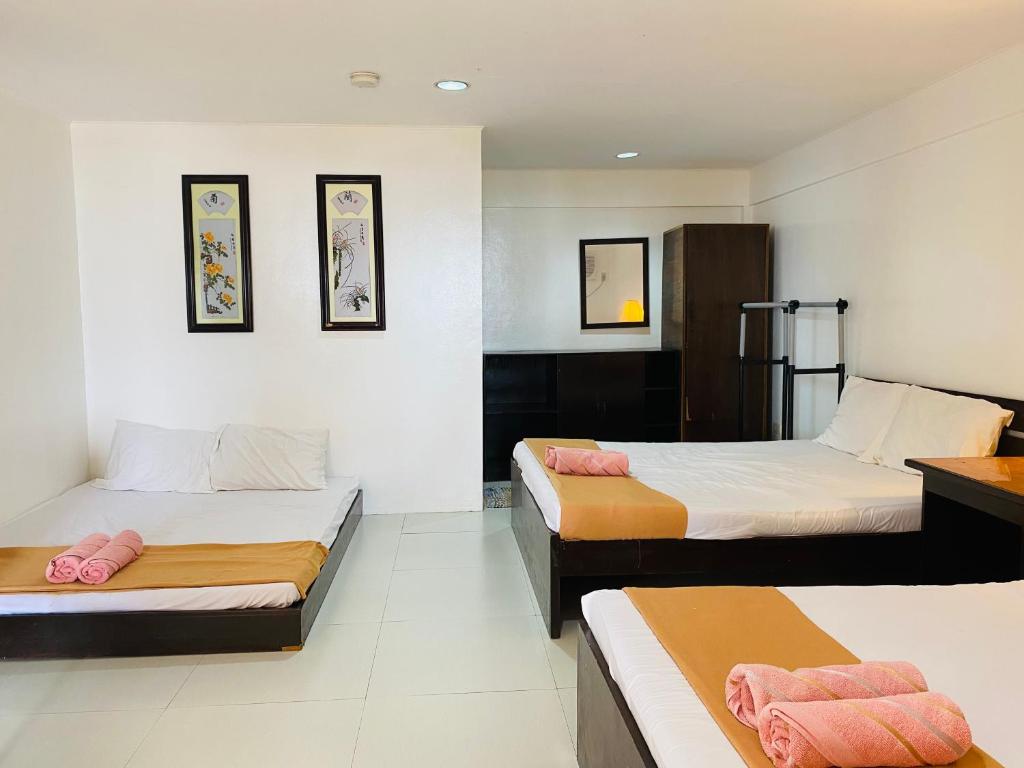 Krevet ili kreveti u jedinici u okviru objekta Phi-Phi Beach Resorts & Hotel