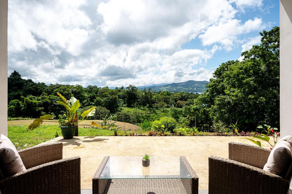 Nespecifikovaný výhled na hory nebo výhled na hory při pohledu z bed and breakfast