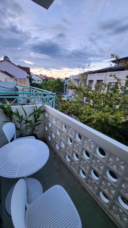 Balkón nebo terasa v ubytování Lanni House