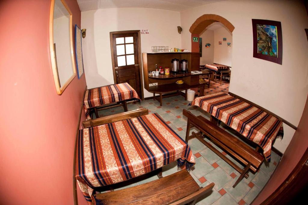 Postel nebo postele na pokoji v ubytování Casa del Arupo