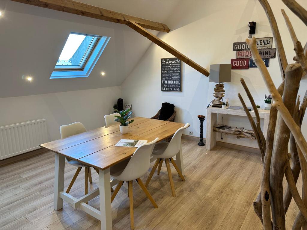 Część wypoczynkowa w obiekcie Magnifique loft 2-3 personnes tout confort