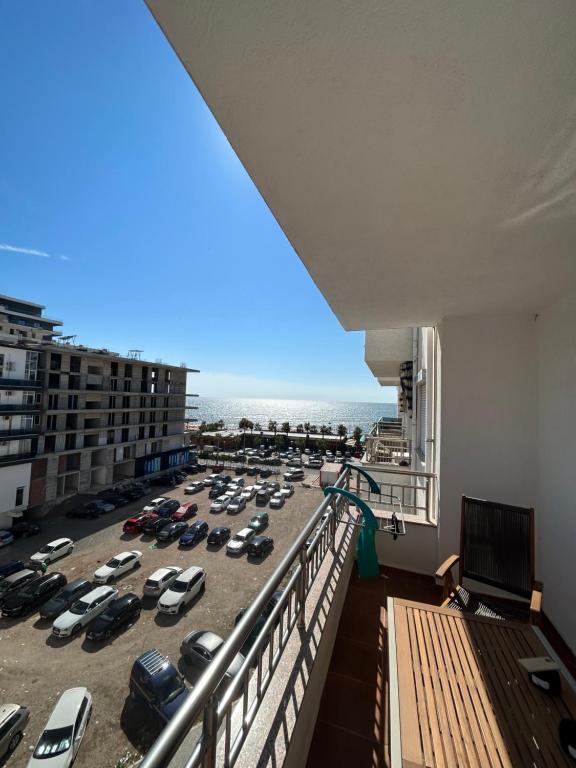 Balkón nebo terasa v ubytování Apartament Raci