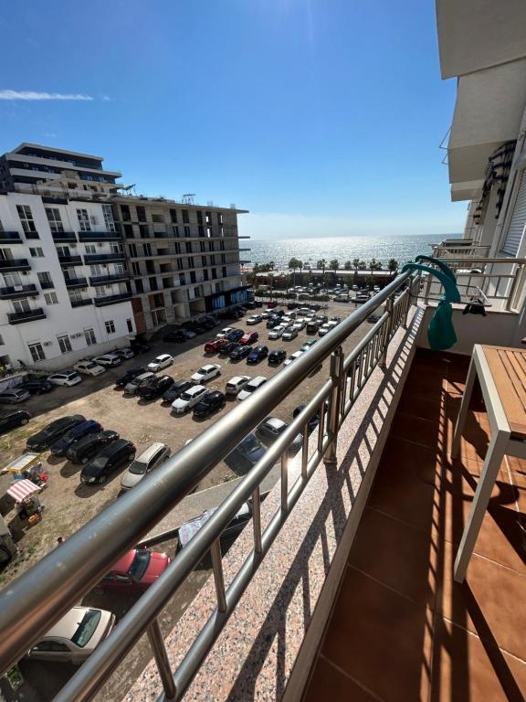 Balkón nebo terasa v ubytování Apartament Raci