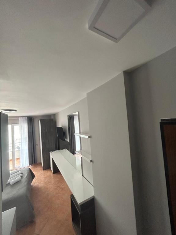 TV a/nebo společenská místnost v ubytování Apartament Raci