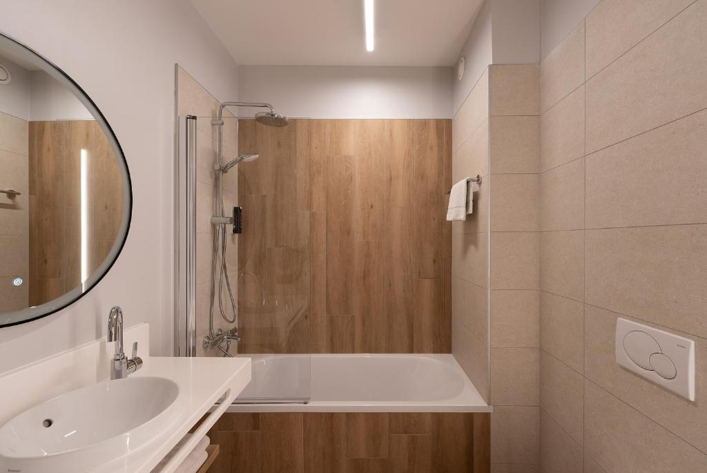 Koupelna v ubytování Parkhotel Izegem