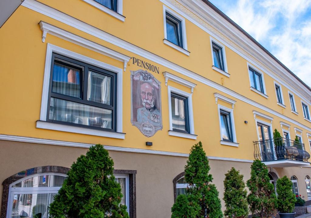 Budova, kde se penzion nachází