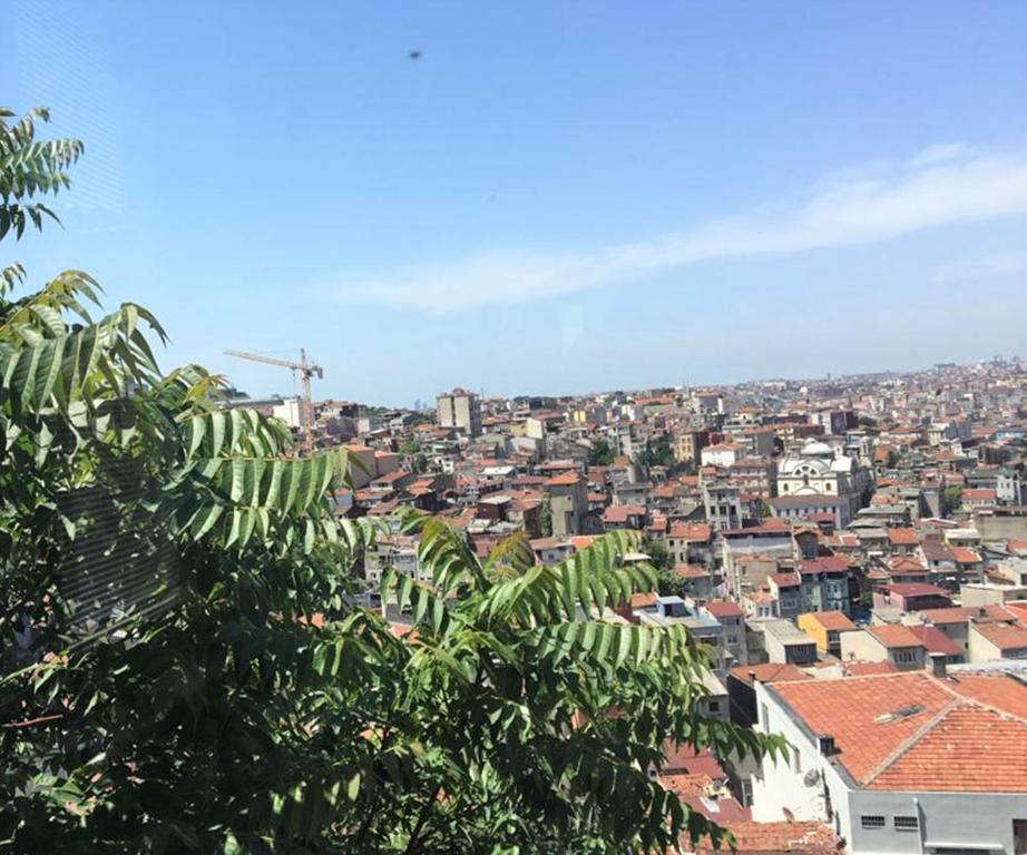 A general view of Isztambul or a view of the city taken from Az apartmant