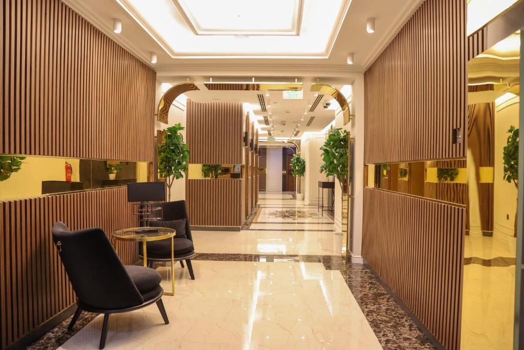 Vstupní hala nebo recepce v ubytování Abraj INN Royal 2 أبراج إن الملكي
