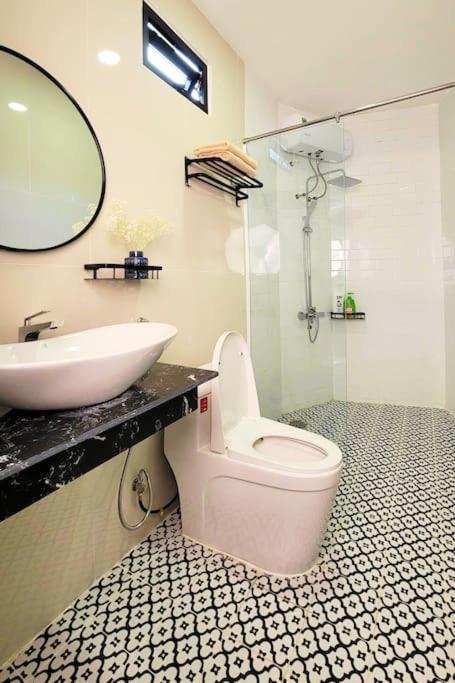 Koupelna v ubytování Thỏ Non Garden - Bảo Lộc Center #3BR