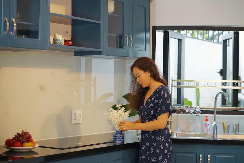 Kuchyň nebo kuchyňský kout v ubytování Thỏ Non Garden - Bảo Lộc Center #3BR