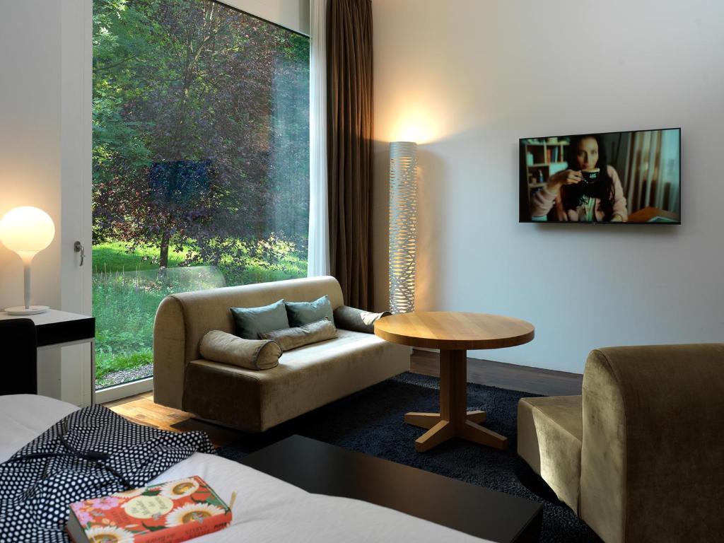 Posezení v ubytování City Garden Hotel