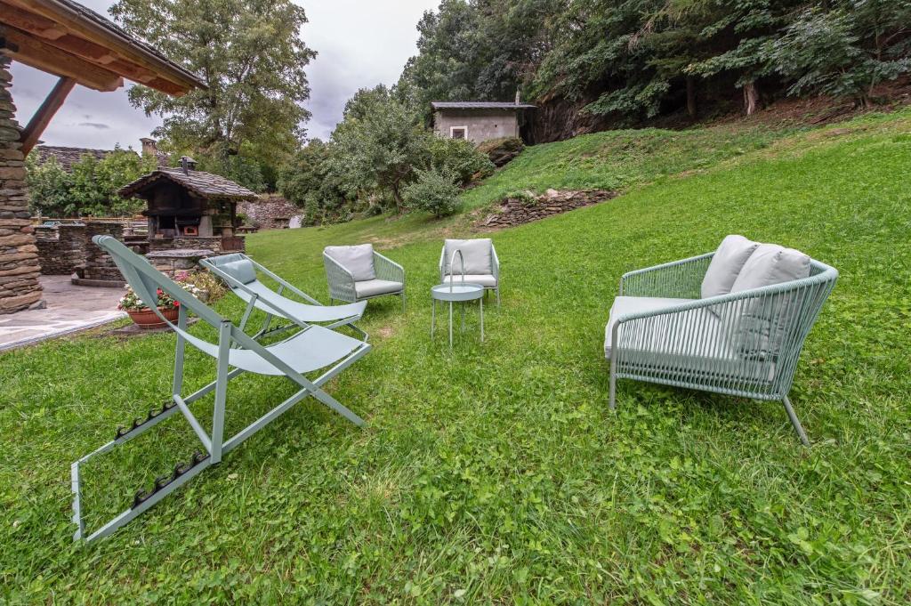 Zahrada ubytování Chalet 181 - Aosta Valley Mountain Stay