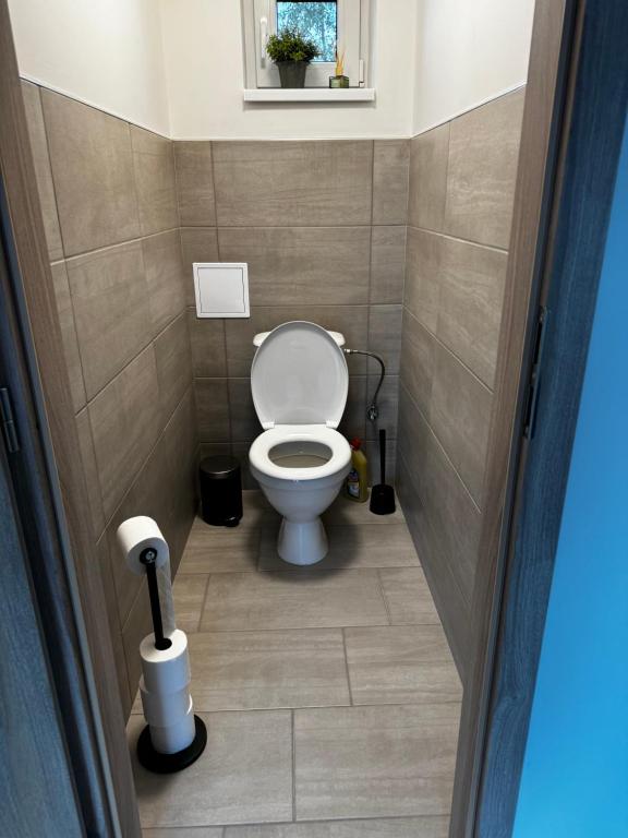 Koupelna v ubytování Apartmán 2 Jägerhaus