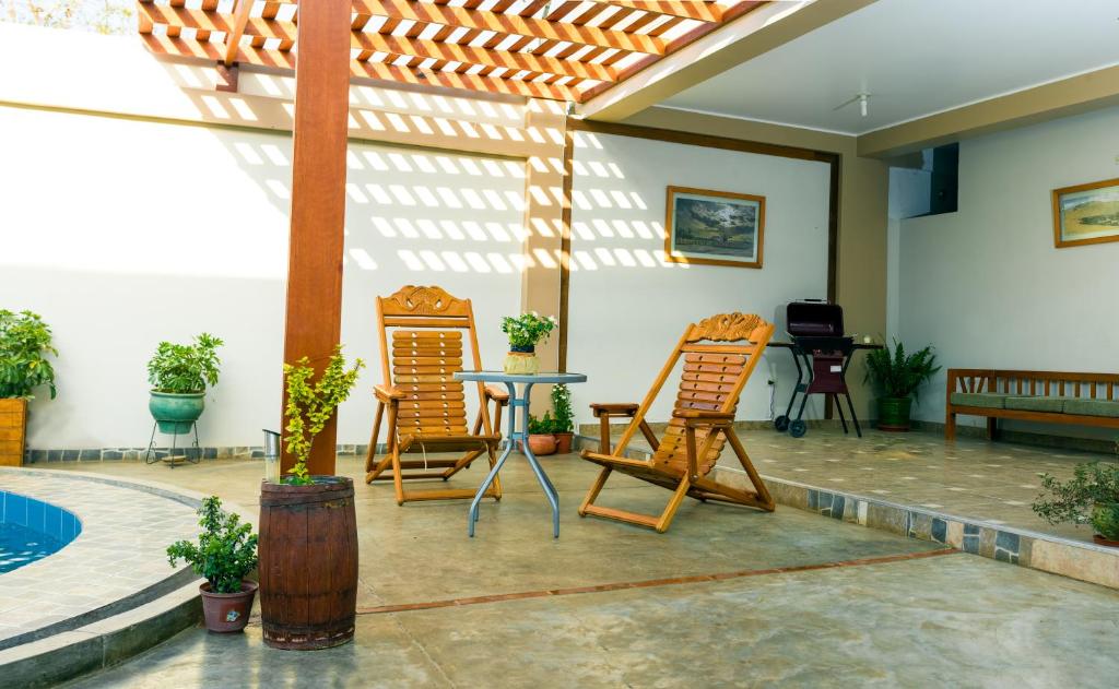 Bazén v ubytování Hospedaje Dulce Estancia nebo v jeho okolí