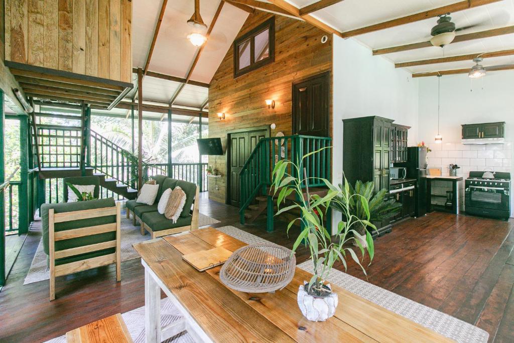 Kuchnia lub aneks kuchenny w obiekcie Casa de Mono Bocas