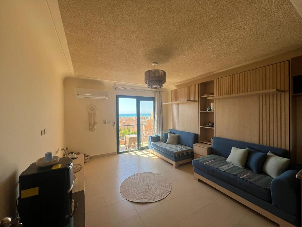 Posezení v ubytování Art Home - La Hacienda, Ras Sudr