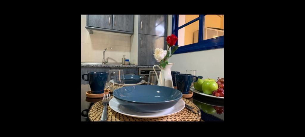 Kuchnia lub aneks kuchenny w obiekcie Apartamento Tanzanita