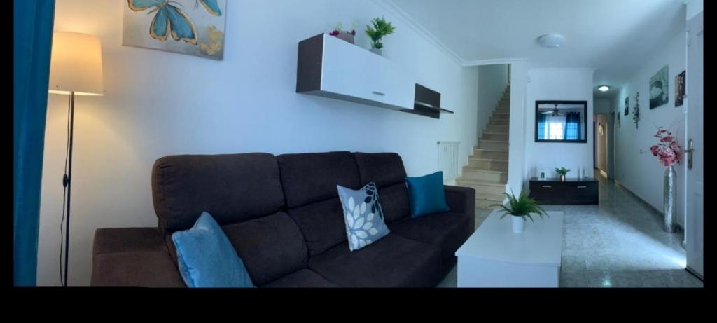 Część wypoczynkowa w obiekcie Apartamento Tanzanita