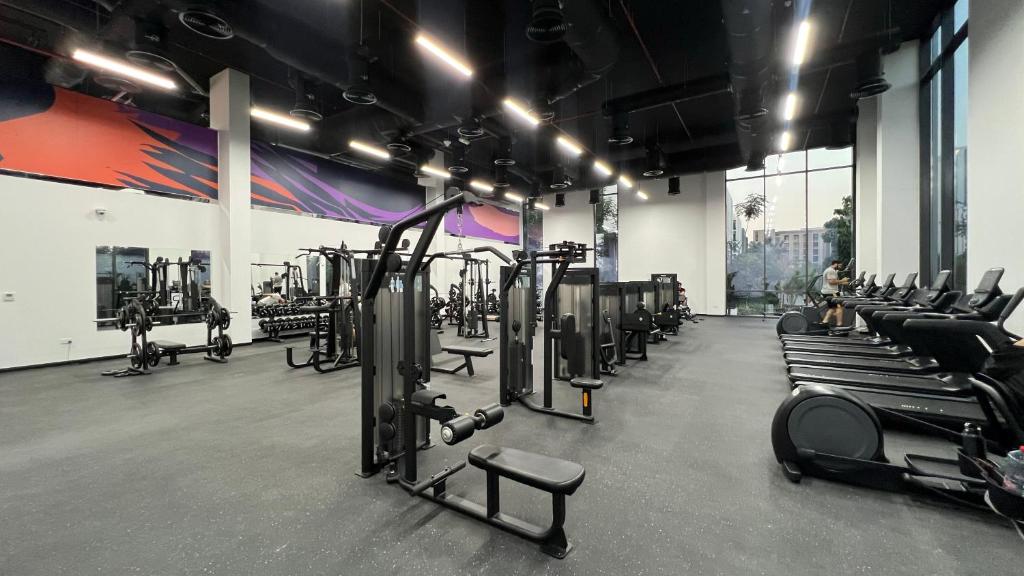 فضای داخلی Stylish Studio in Aljada Sharjah - Pool & Gym - Free Parking در شارجه - تصویر ۳