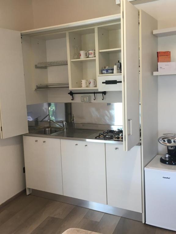Dapur atau dapur kecil di Garden Room