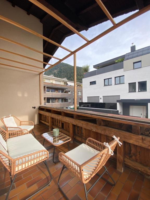 Balkón nebo terasa v ubytování ART - Apartments by Alfi with Balcony & FREE Parking