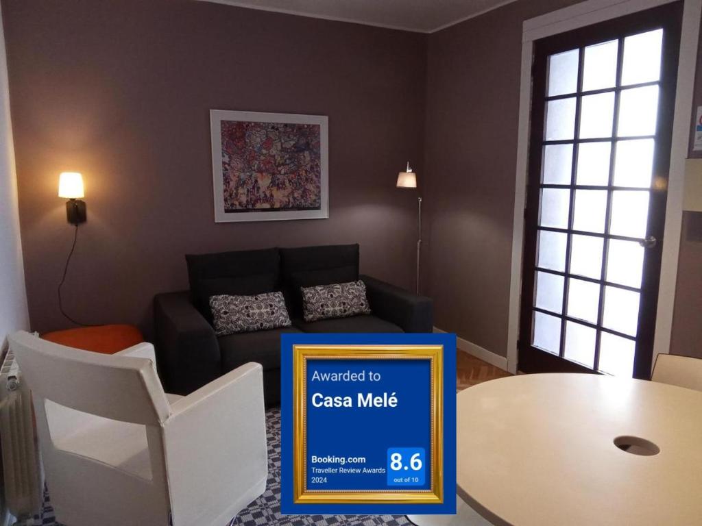 Posedenie v ubytovaní Apartamentos "Casa Melé" 2, Parking privado opcional
