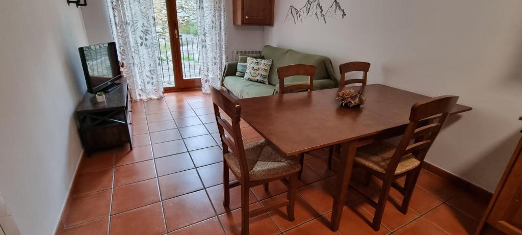 Posezení v ubytování Duplex La Vinya