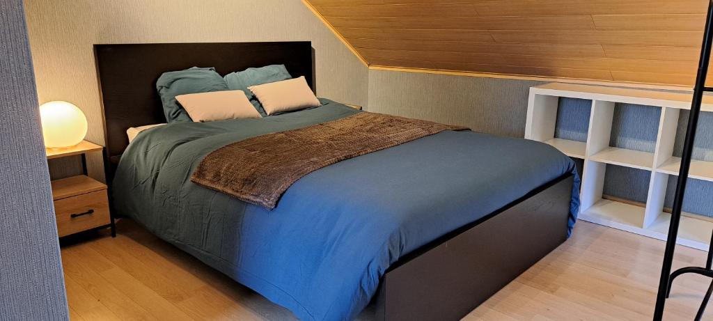 Postel nebo postele na pokoji v ubytování Villa Baboune