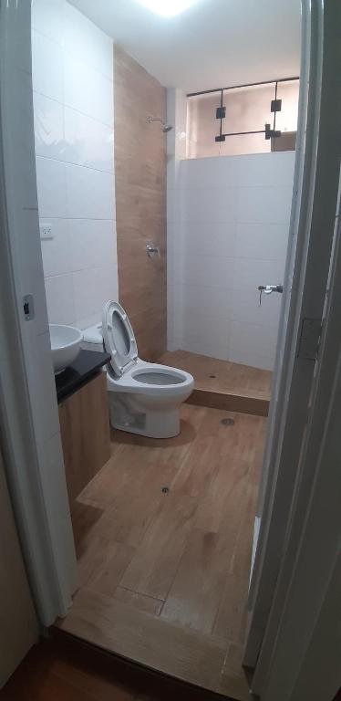 Koupelna v ubytování Urpi Wasi Backpackers