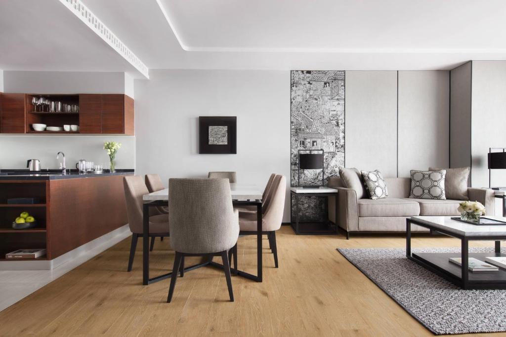 Nhà bếp/bếp nhỏ tại Bangkok Marriott Hotel The Surawongse