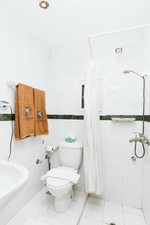 Koupelna v ubytování Nefertiti Hotel Luxor