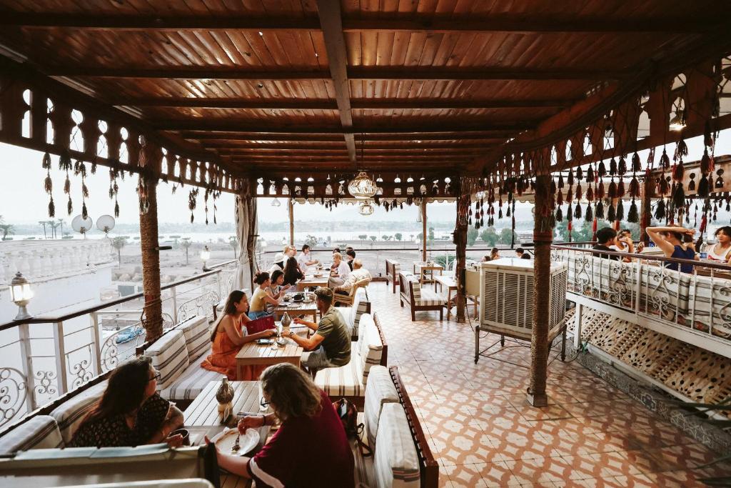 Restaurace v ubytování Nefertiti Hotel Luxor