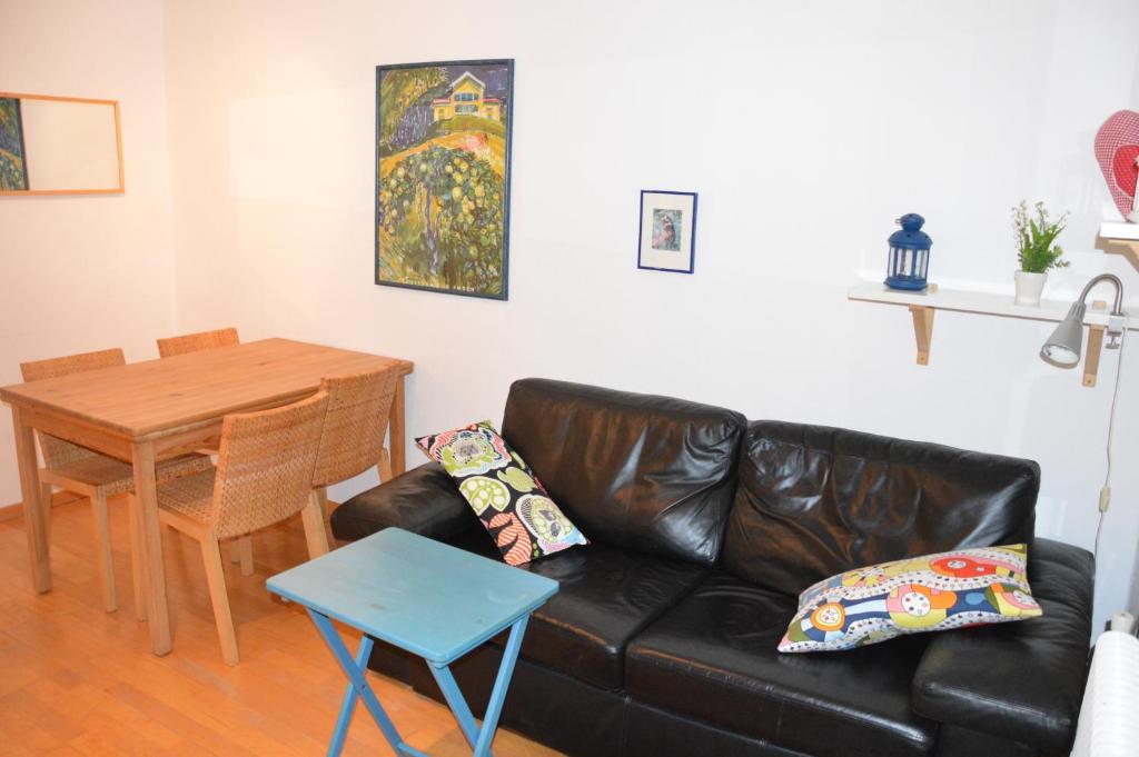 Posezení v ubytování Grenzberg Appartements
