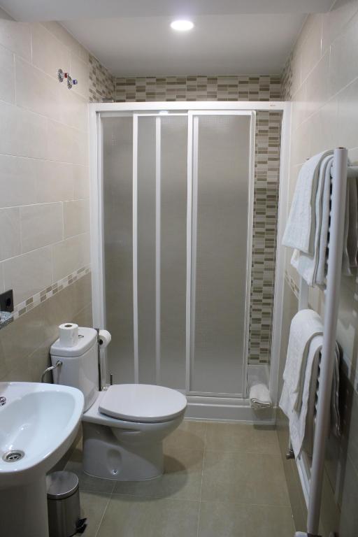 Kúpeľňa v ubytovaní Hostal Extremeño