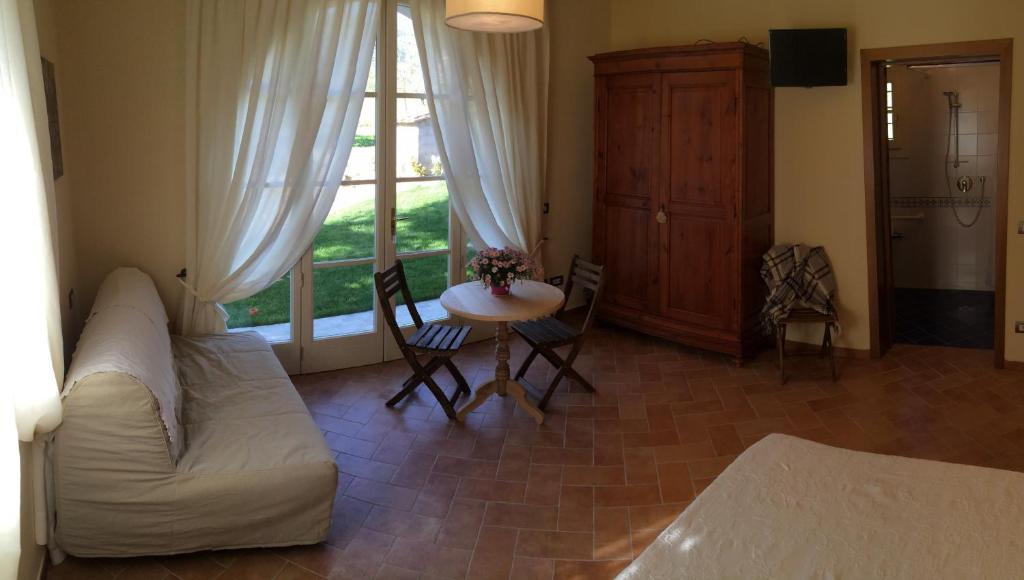 Posteľ alebo postele v izbe v ubytovaní Agriturismo Terrarossa