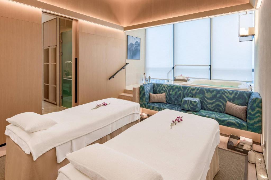 Lázně a/nebo wellness v ubytování Renaissance Shenzhen Bay Hotel