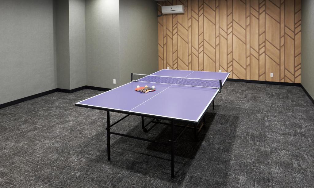 Stolní tenis v ubytování Arashi no Yakata nebo okolí
