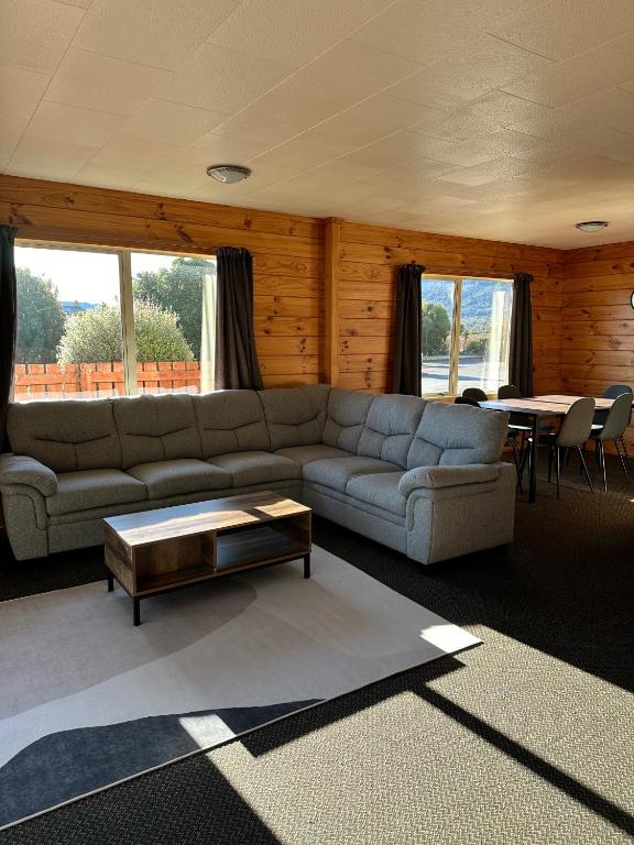 Posezení v ubytování Franz Josef TOP 10 Holiday Park