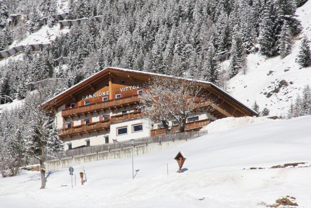 Pensione Vittoria during the winter