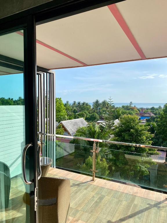 Lanta Just Come Bungalow - Deluxe Doppelzimmer Mit Balkon Und Meerblick