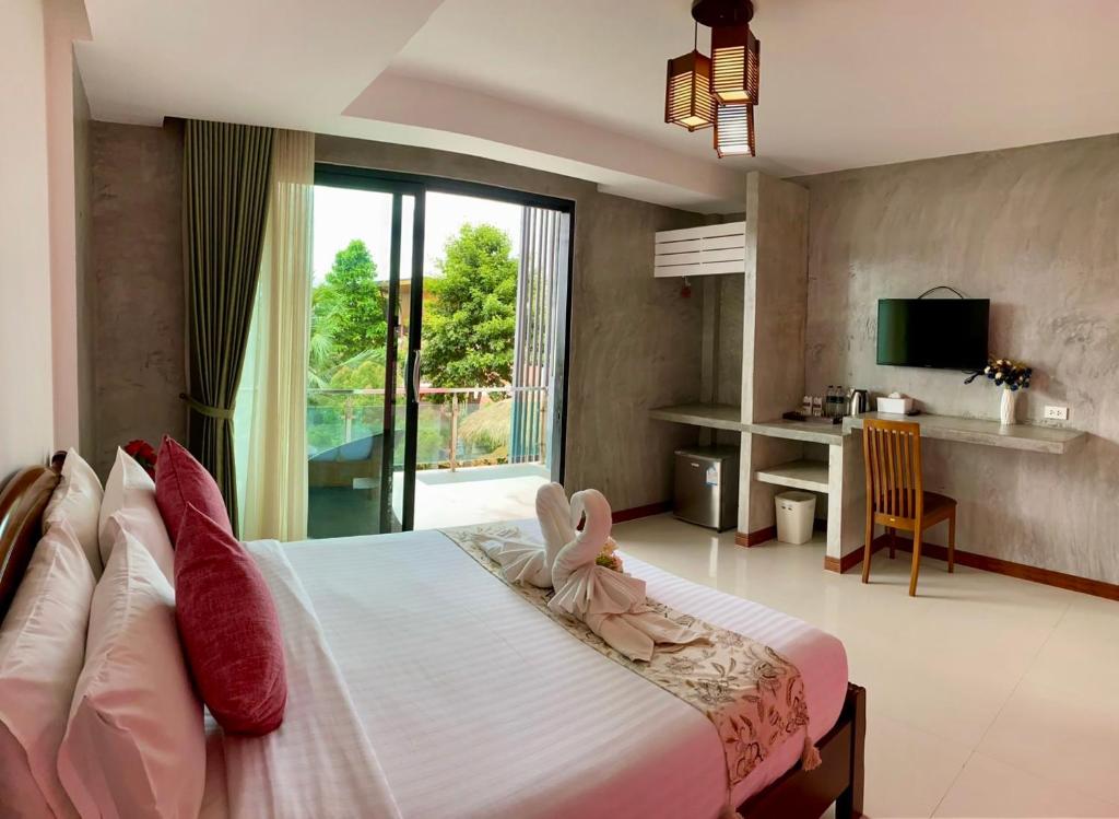 Lanta Just Come Bungalow - Deluxe Tweepersoonskamer Met Balkon