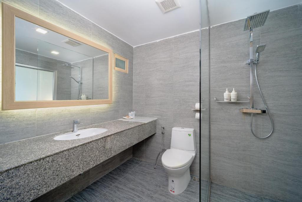 Koupelna v ubytování Aonang Buri Resort