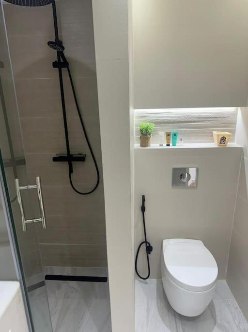 Ένα μπάνιο στο Appartement Duplex Tanger