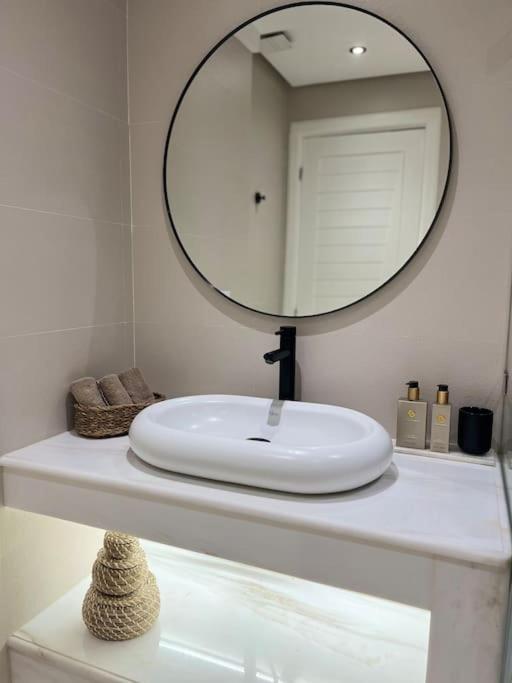 Ένα μπάνιο στο Appartement Duplex Tanger